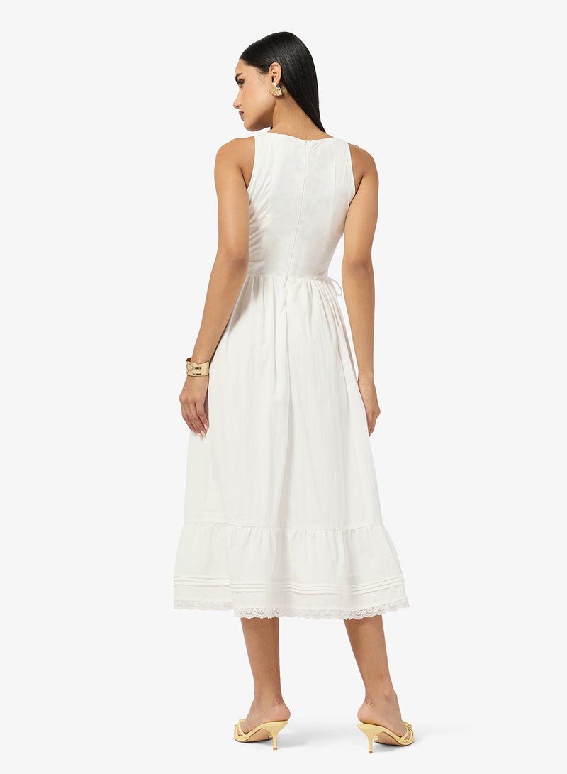 جينجر فستان صيفي بقصة أميرة وخصر منخفض - Image 2